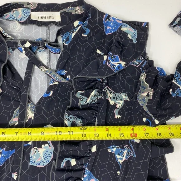 Circus Hotel Jaguar Blouse 42 - Picture 6 of 8